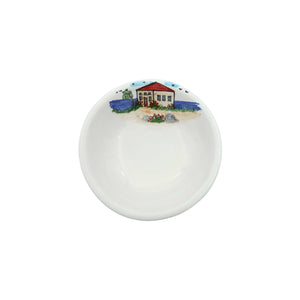 Lebanese House Round Plate - Medium