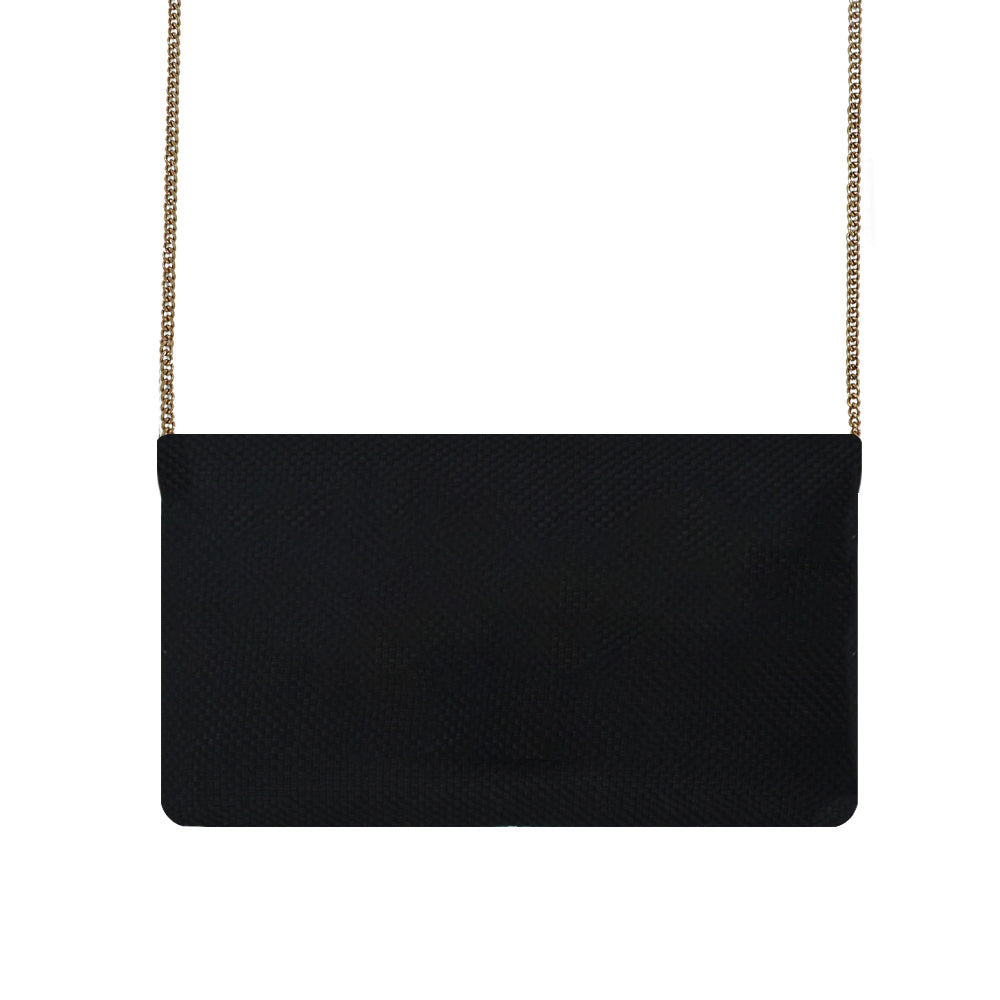 Beige Circle Beaded Bag