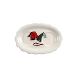 Mouftah El Chark Lebanese Tarbouch Salt & Pepper Hand Painted Porcelain Shakers 