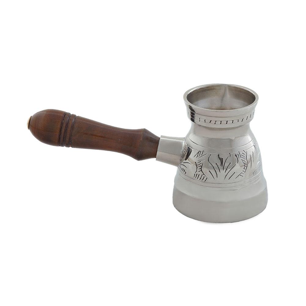 Silver Cedar Coffee Pot