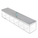 Aluminium Tea Box - 6 compartments
