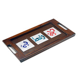 Mini "Helwe Wassat Morra" Tray - Silver