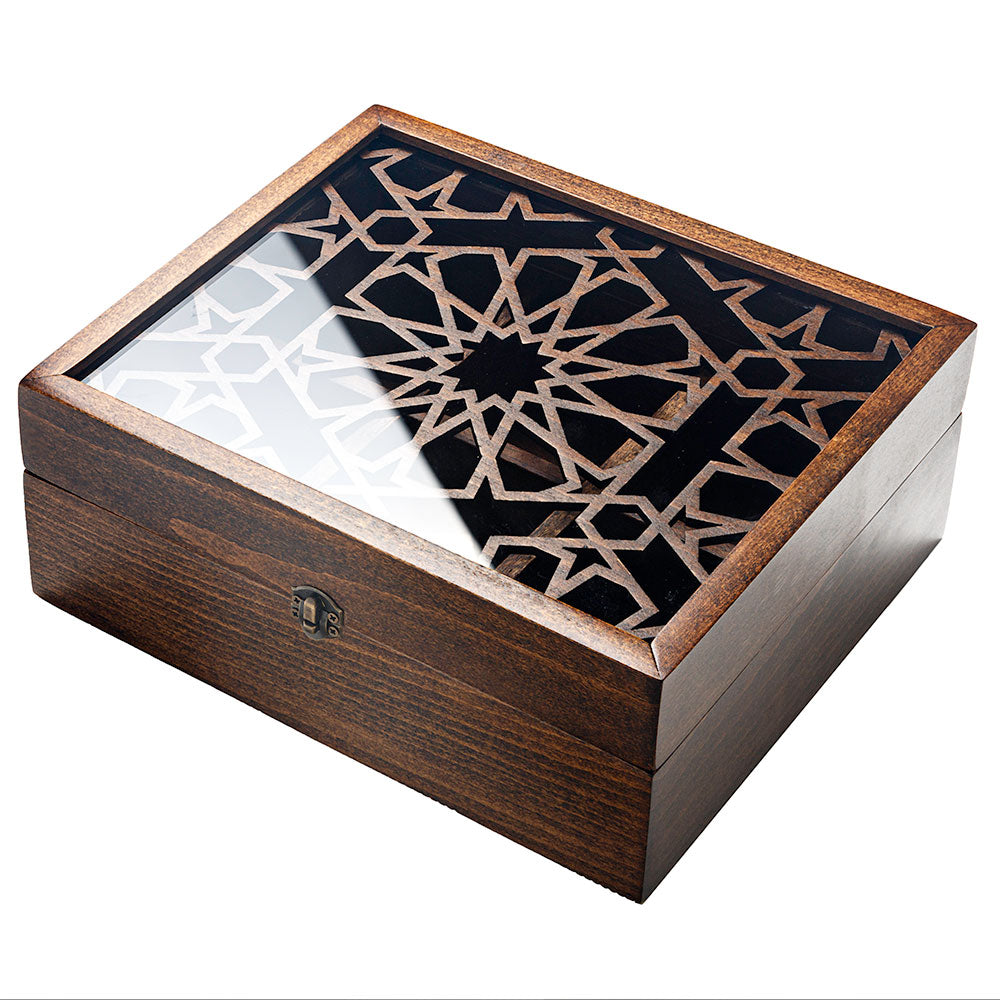 Moucharabieh Tea Box - 6 compartments 