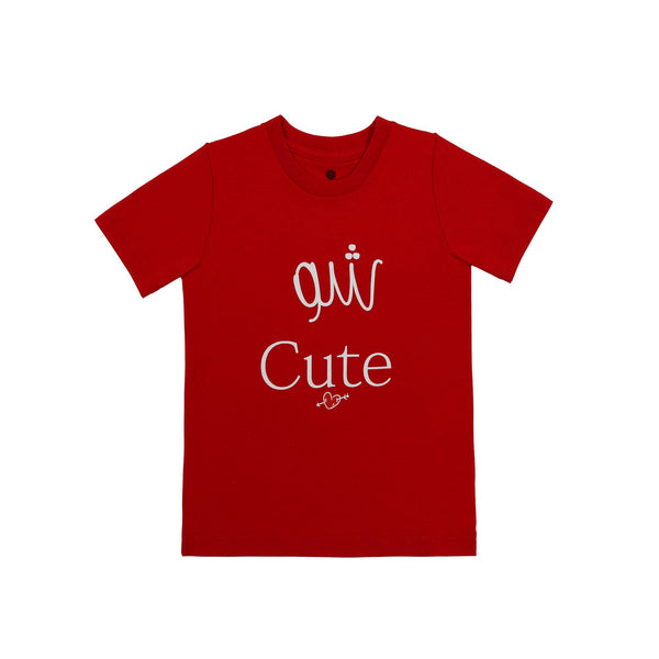 Chou Cute Red Kids T-shirt