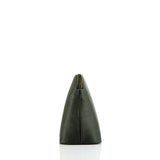Olive Green Evil Eye Pouch