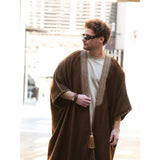 Light Brown Cashmere Abaya