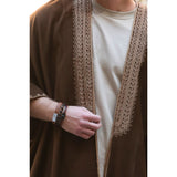Light Brown Cashmere Abaya