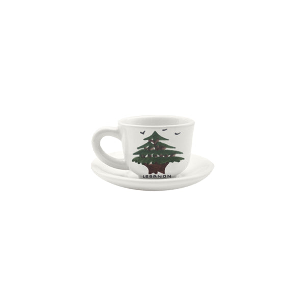 Lebanon Cedar Coffee Cup