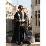Gold & Black Najaf Tassel Abaya