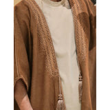 Real Camel Hair Fabric Abaya
