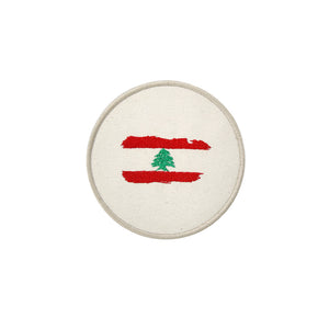 Lebanon Flag Coasters - Set of 6