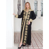 Black & Gold Abaya