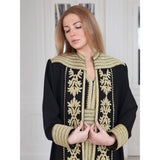 Black & Gold Abaya