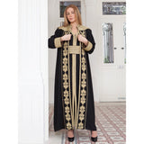 Black & Gold Abaya