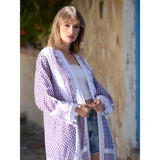 Purple Eternity Kaffieh Kaftan