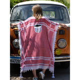 Red Coffee Kaffieh Kaftan