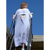 Grey Coffee Kaffieh Kaftan