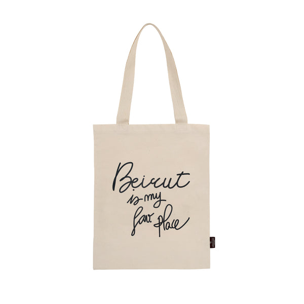 Beirut My Favorite Place Tote Bag