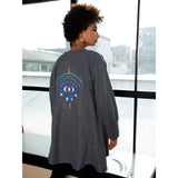 Evil Eye Tricot Cape