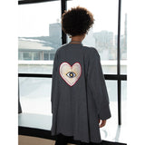 Heart Eye Tricot Cape