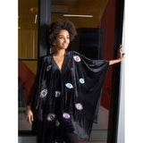 Rainbow Eyes Velvet Cape