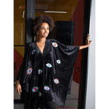 Rainbow Eyes Velvet Cape