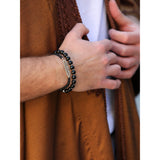 Brown Tassel Cotton Abaya