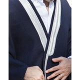 Navy Blue Light Wool Abaya
