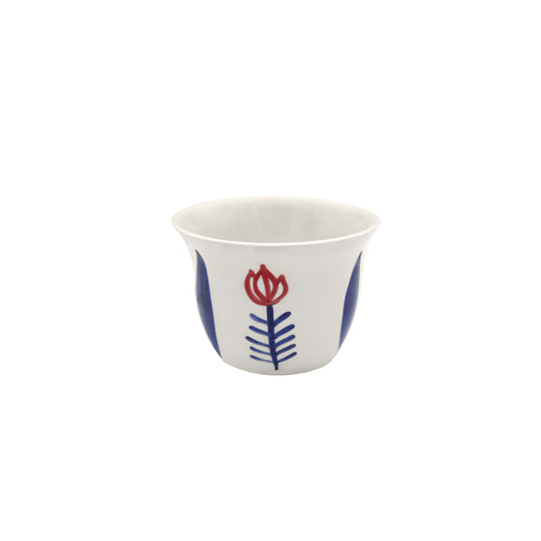 Blue Tulip Tea Cup