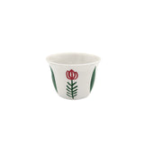 Green Tulip Tea Cup