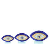 Blue Evil Eye Glass Decoration