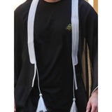Silver & Black Najaf Abaya