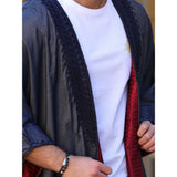 Dark Blue Jeans Abaya