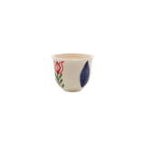 Mouftah El Chark Blue Tulip Coffee Cups - Set Of 4