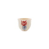 Mouftah El Chark Green Tulip Coffee Cups - Set Of 4