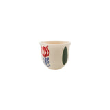 Mouftah El Chark Green Tulip Coffee Cups - Set Of 4