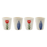 Mouftah El Chark Blue Tulip Shots - Set Of 4