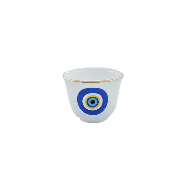 Greek Eye Coffee Cups - Set of 6