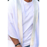 White Linen Abaya