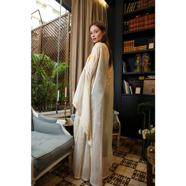 Chahrazad White Abaya