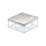 Phoenician Aluminium Tea Box - 4 compartments