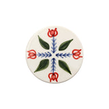 Mouftah El Chark Green Tulip Coasters - Set Of 2