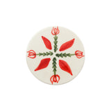 Mouftah El Chark Red Tulip Coasters - Set Of 2