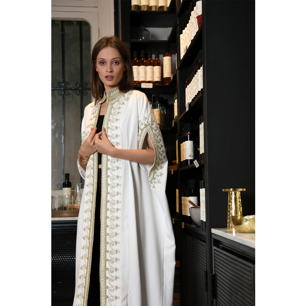 White & Gold Abaya White & Gold Abaya