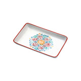 Rainbow Rectangle Plate