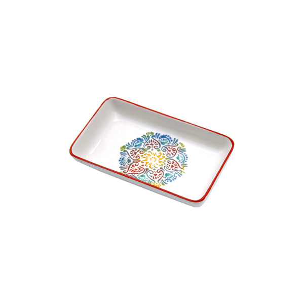 Rainbow Rectangle Plate