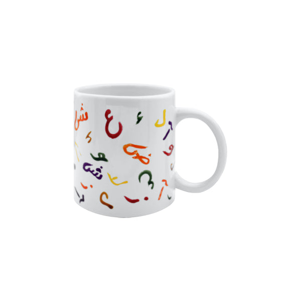 Arabic Letters Mug