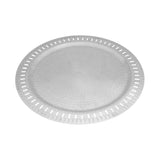 Arcs Aluminium Carved Round Tray