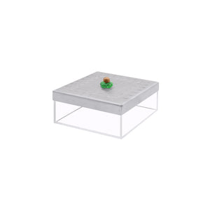 Arcs Aluminium Tea Box - 10cm