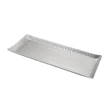 Arcs Aluminium Large Rectangle Tray